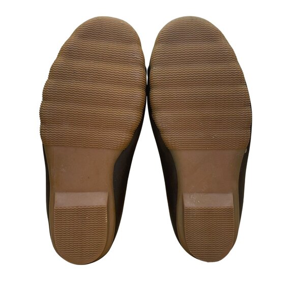 Serra Women’s Brown Leather Faux Fur-Lined Insulated Waterproof Duck Boots Sz 9 - Picture 9 of 11